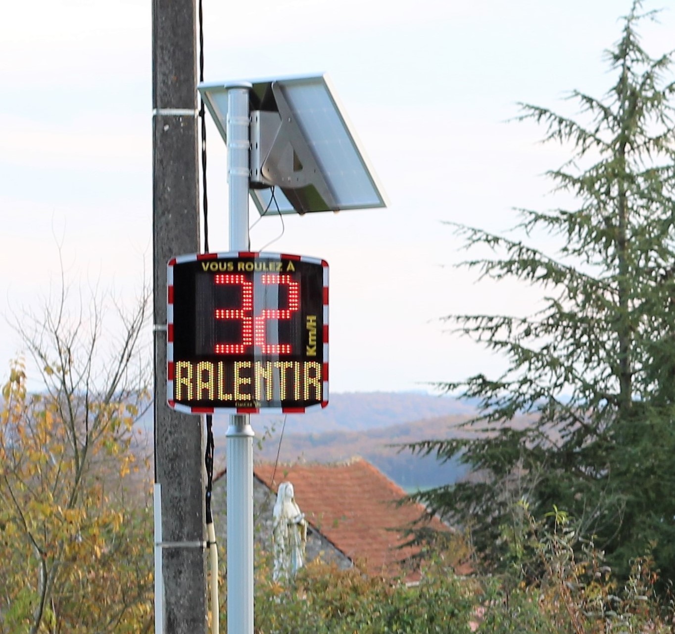 Radar solaire pédagogique Savignac Aveyron