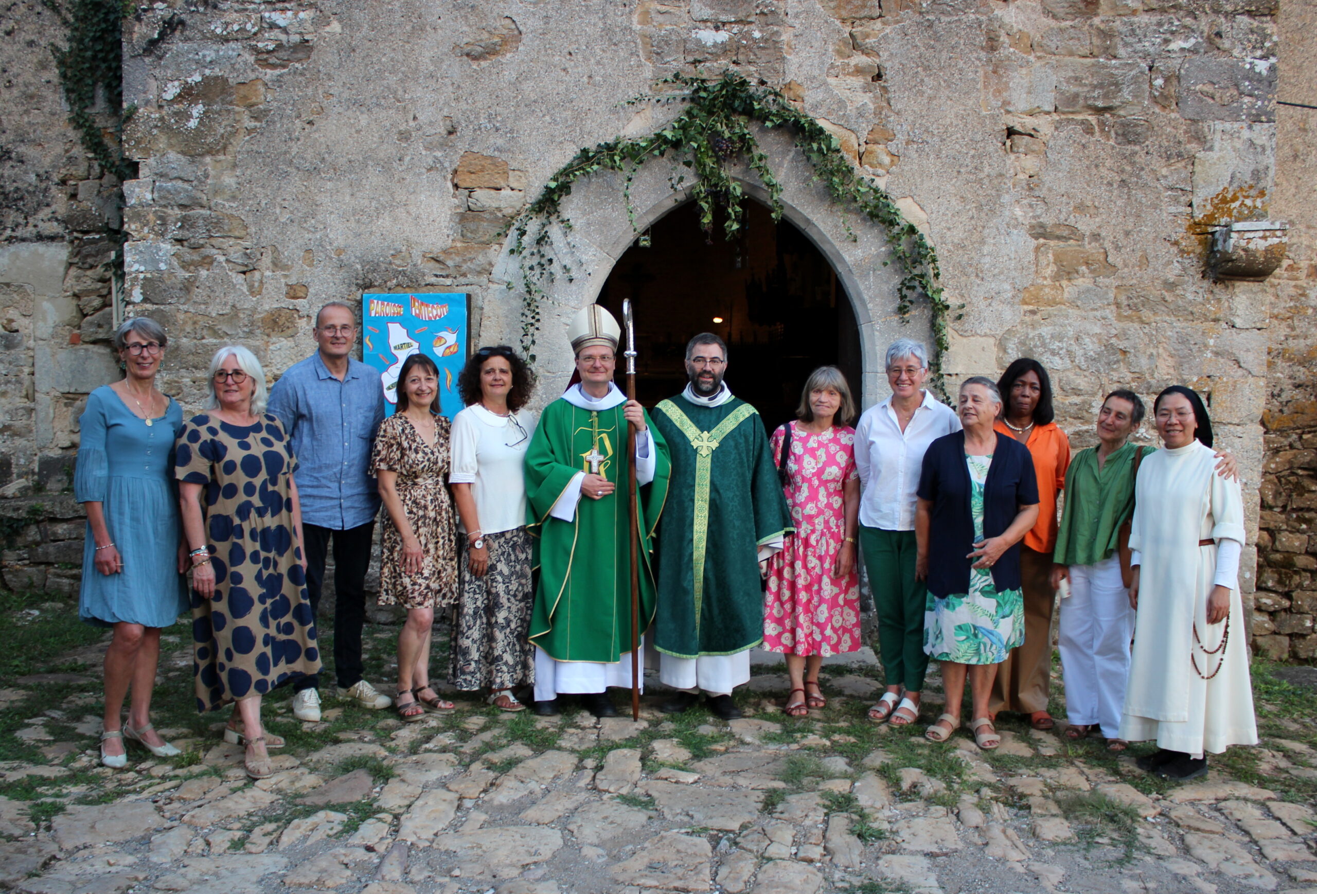 Léquipe paroissiale photo de groupe gym volontaire savignac